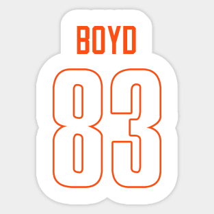 Cincinnati Bengals Tyler Boyd 83 Sticker